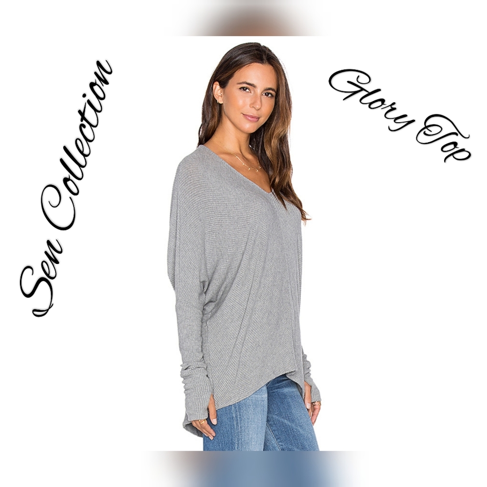 Best seller Sen Grace Heather Grey Top